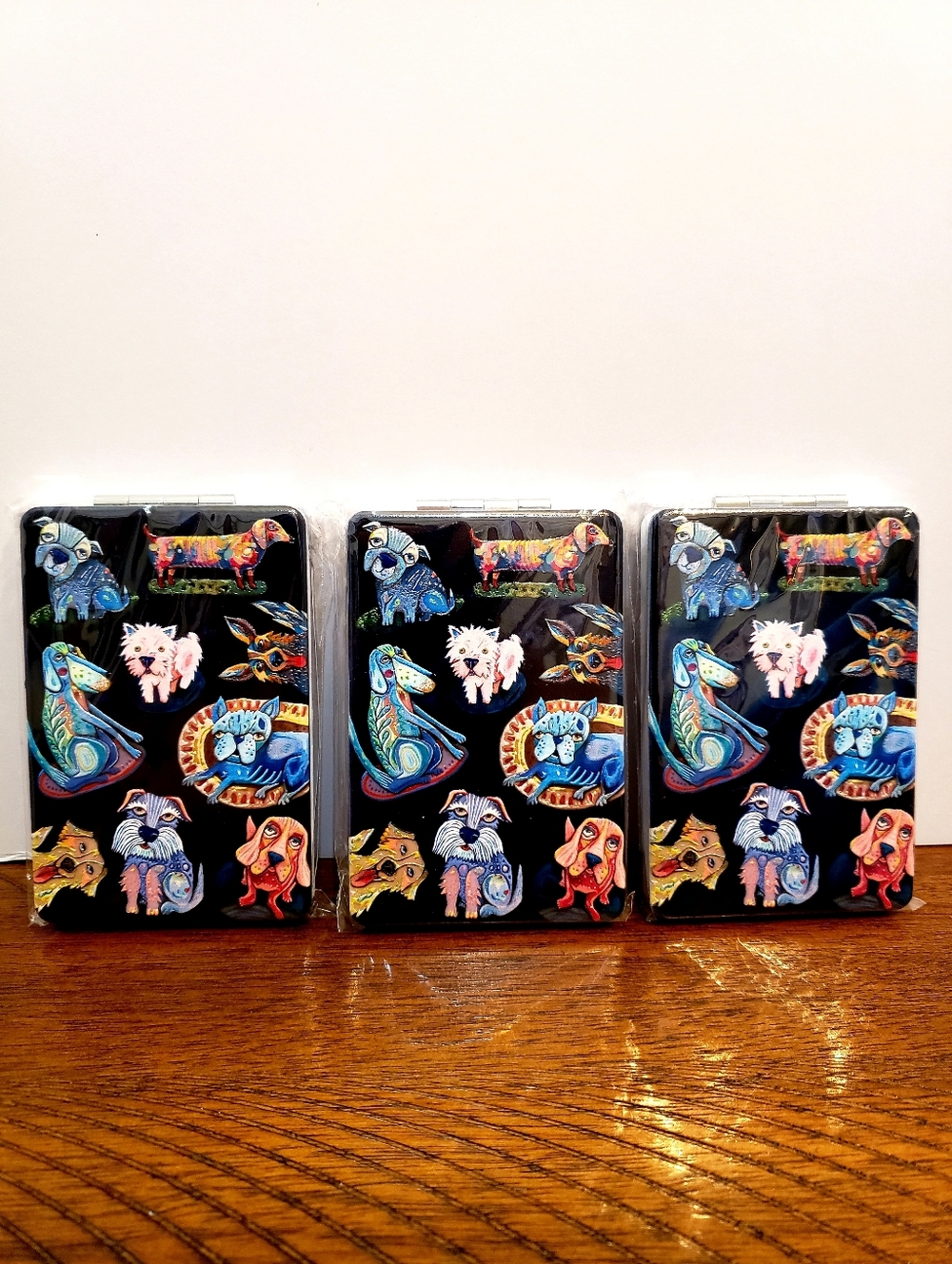 NWT Dog Pattern Mirrors - Picture 7 of 7